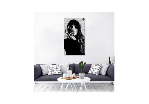 Tableau décoratif L45 x H100 cm - intérieur design, décoration moderne, art abstrait V444 au meilleur prix au Maroc