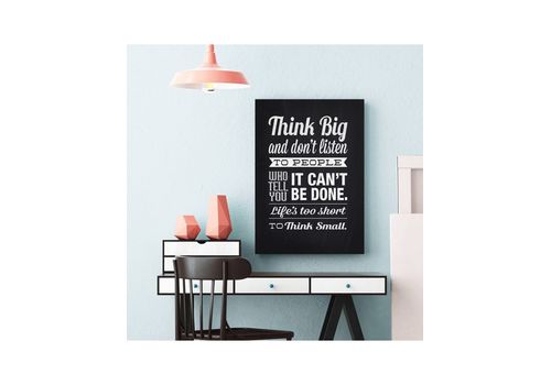 Tableau décoratif Inspirational quote L40 x H70 cm IQ567 au meilleur prix au Maroc