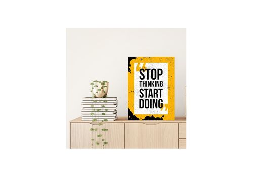 Tableau décoratif Inspirational quote L40 x H70 cm IQ566 au meilleur prix au Maroc