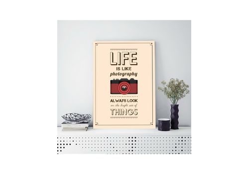 Tableau décoratif Inspirational quote L40 x H70 cm IQ568 au meilleur prix au Maroc