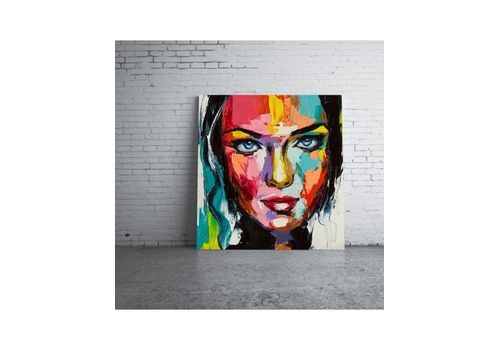 Tableau décoratif L45 x H45 cm - intérieur design, décoration moderne, art abstrait A559 au meilleur prix au Maroc