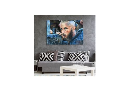 Tableau décoratif Ragnar L 90 x H 50 cm - décoration interieur, art design J422 au meilleur prix au Maroc