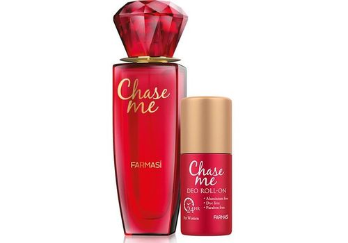 CHASE ME - PARFUM & DEO ROLL-ON Pour Femme 50ml au meilleur prix au Maroc