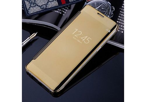 Étui Originale Societe Clear View Fonction Stand pour Samsug Galaxy S9 -Dore au meilleur prix au Maroc