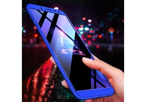 Coque 360 pour SAMSUNG Galaxy J6 2018  (bleu) au meilleur prix au Maroc