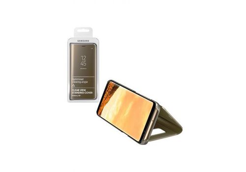 Étui Originale Societe Clear Fonction Stand pour Samsug Galaxy S9 plus -Dore au meilleur prix au Maroc