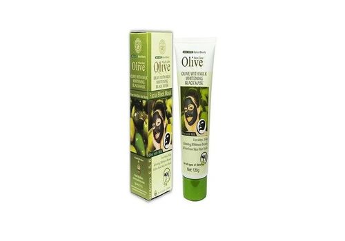 BLACK MASK "Olive" -Facial BLACK MASK . avec vitamins E & B au meilleur prix au Maroc