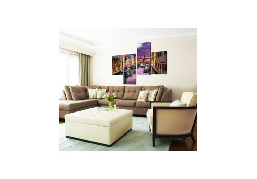 Tableau décoratif Quadriptyque - intérieur design, décoration moderne, art abstrait VM258 au meilleur prix au Maroc