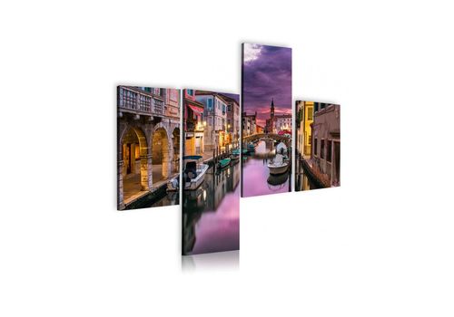Tableau décoratif Quadriptyque - intérieur design, décoration moderne, art abstrait VM258 au meilleur prix au Maroc