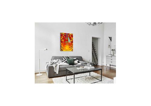 Tableau décoratif L 60 x H 100 cm - intérieur design, décoration moderne, art abstrait j145 au meilleur prix au Maroc