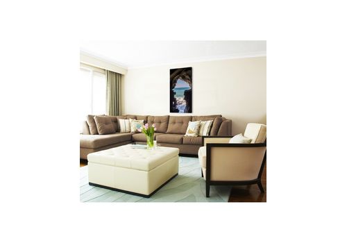 Tableau décoratif L 45 x H 100 cm - intérieur design, décoration moderne, art abstrait N218 au meilleur prix au Maroc