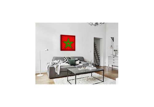 Tableau décoratif L70 x H 70 cm - intérieur design, décoration moderne, art abstrait M179 au meilleur prix au Maroc