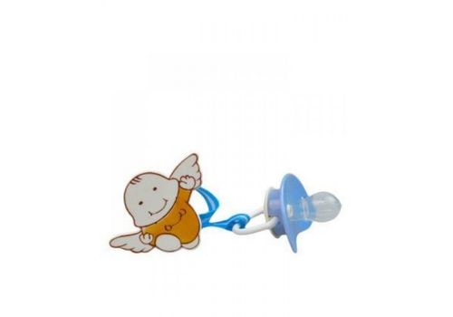 Sucette simple pouce + fil Bleu au meilleur prix au Maroc