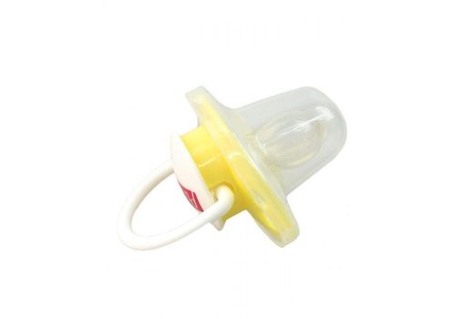 Sucette simple ronde Jaune au meilleur prix au Maroc