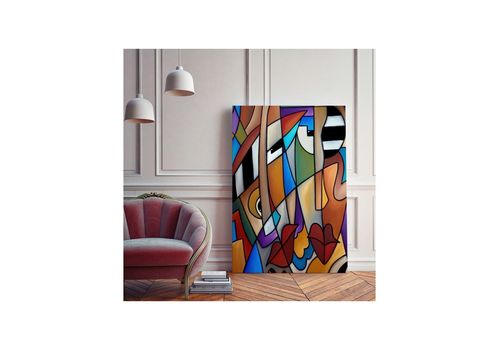 Tableau Piano Men peint à la main L60x H100 cm (Reproduction) au meilleur prix au Maroc