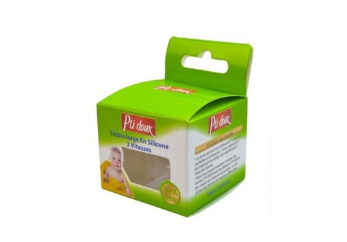 Tetine large en silicone 3 vitesses  au meilleur prix au Maroc