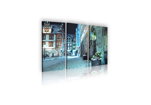 Tableau décoratif L 45 x H 100 cm (x3) - intérieur design, décoration moderne, art abstrait VM177 au meilleur prix au Maroc