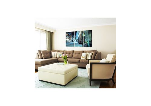 Tableau décoratif L 45 x H 100 cm (x3) - intérieur design, décoration moderne, art abstrait VM177 au meilleur prix au Maroc