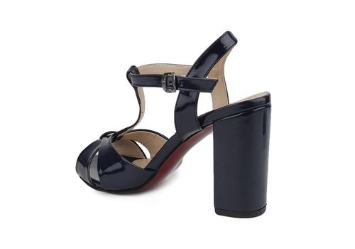 Sandales à talons-BLEU au meilleur prix au Maroc