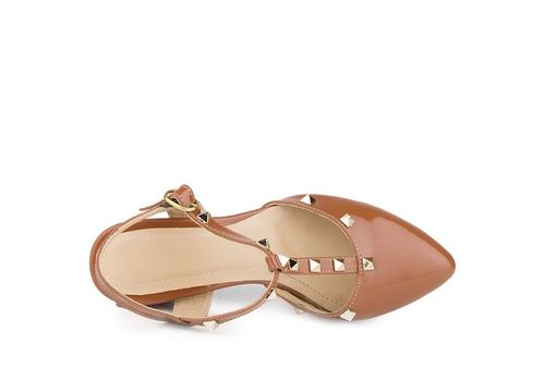 Escarpins à talons - Tabac au meilleur prix au Maroc