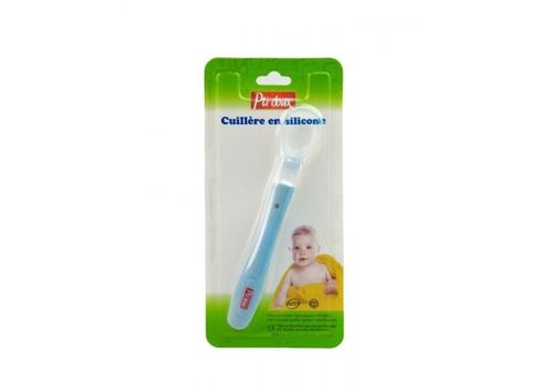 Cuillere en silicone bleu claire au meilleur prix au Maroc