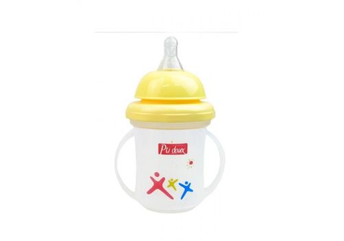 Tasse d'aprentissage 210 ml Jaune au meilleur prix au Maroc