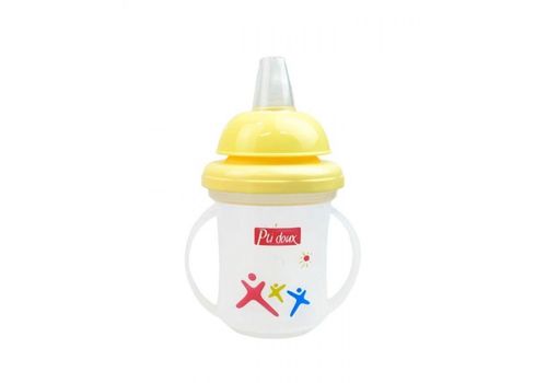 Tasse d'aprentissage 210 ml Jaune au meilleur prix au Maroc