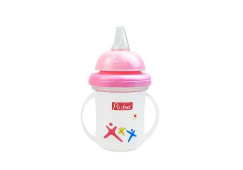 Tasse d'aprentissage 210 ml Rose au meilleur prix au Maroc