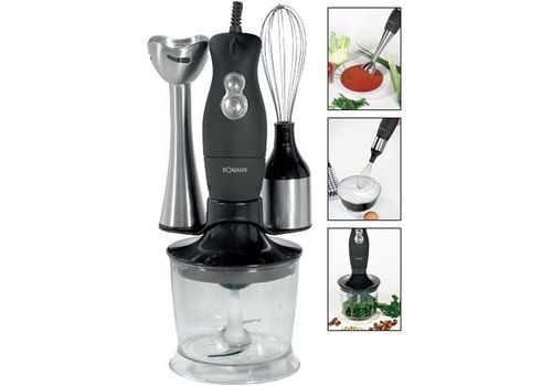 KIT MIXEUR BOMANN 3 EN 1 au meilleur prix au Maroc