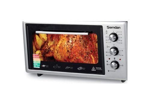 SAMDAN FOUR ELECTRIQUE DOUBLE GLASS 48 LITRES au meilleur prix au Maroc