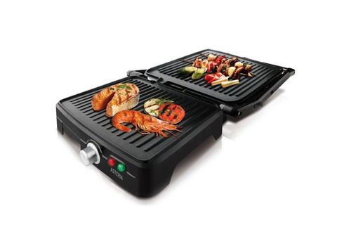 GRILLE VIANDE ELECTRIQUE ASTERIA INOX au meilleur prix au Maroc