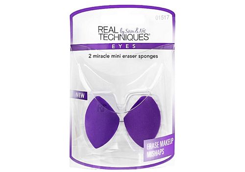 REAL TECHNIQUES 2 Miracle Mini Eraser Sponges au meilleur prix au Maroc