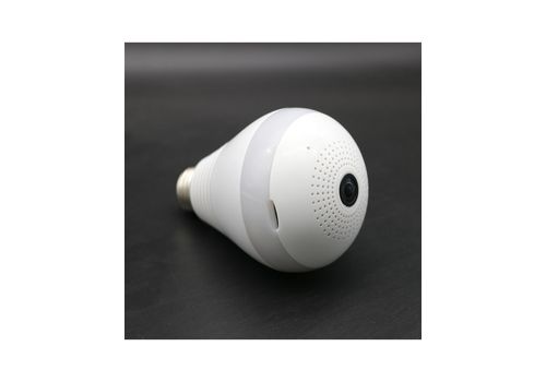 Ampoule Caméra Espion WiFi HD panoramique 360 au meilleur prix au Maroc