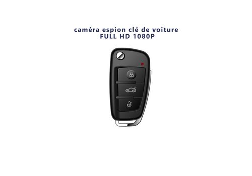 Caméra Espion Clé De Voiture FULL HD 1080P au meilleur prix au Maroc