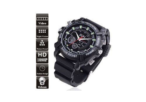 Montre Caméra Espion Full HD 1080p Vision Nocturne 8G au meilleur prix au Maroc