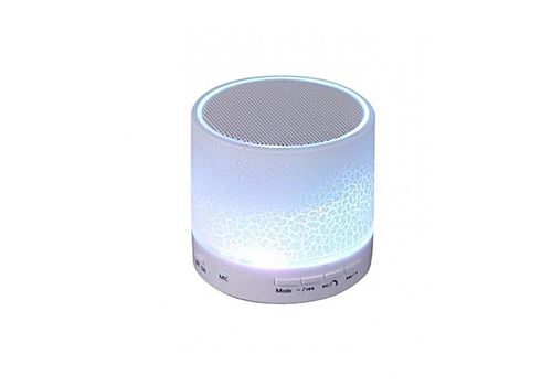 Mini Enceintes bluetooth v3.0 Sans fil rechargeable avec fente pour carte TF et LED au meilleur prix au Maroc