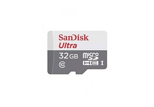 Sandisk Carte Memoire 32GB Ultra Micro SD Originale (SDXC) classe 10 - Vitesse 80MB speed + Adaptateur au meilleur prix au Maroc
