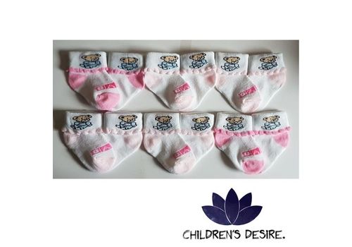 Baby chaussettes 6 paires unique pour votre bébé - NewBorn Bébé infantile Soft chaussette au meilleur prix au Maroc