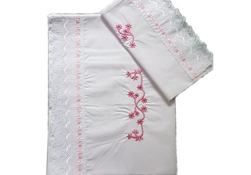 Drap housse et oreiller de luxe en coton pour lit bébé au meilleur prix au Maroc