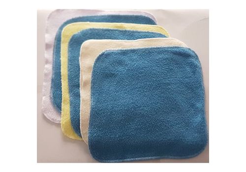 Pack de 6 Serviettes de toilette pour bébé Enfant Serviette de salive de bain en Fibre de bambou au meilleur prix au Maroc