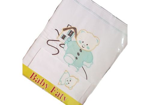 Drap housse et oreiller en coton pour lit bébé au meilleur prix au Maroc