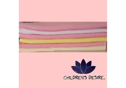 Pack de 6 Serviettes de toilette pour bébé Enfant Serviette de salive de bain en Fibre de bambou au meilleur prix au Maroc