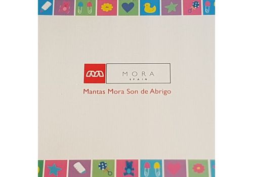 MORA SPAIN, COUVERTURE DE BÉBÉ 110 X 140 CM - GALAXY au meilleur prix au Maroc