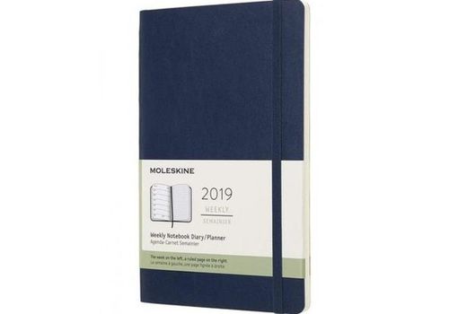 Moleskine 2019 Agenda Semainier 12 Mois, Format De Poche, Couverture Souple, Bleu au meilleur prix au Maroc