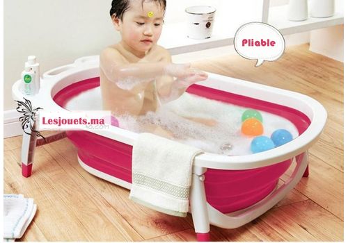 Baignoire bébé pliable confort au meilleur prix au Maroc