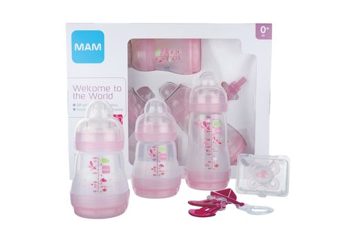 MAM - COFFRET WELCOME TO THE WORLD - ROSE au meilleur prix au Maroc