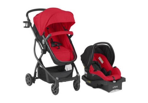 La Poussette réversible 3in1 d’Urbini™ -  Rouge au meilleur prix au Maroc