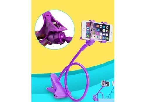 Support De Téléphone Portable 360 Rotation Flexible Long Bras Pour Lit, Voiture et Les Selfies Support Pour Tous Les Marques au meilleur prix au Maroc