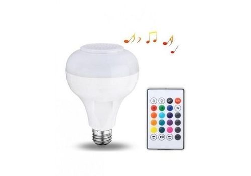LED MUSIC Ampoule  Haut-Parleur Bluetooth+ CLES USB au meilleur prix au Maroc