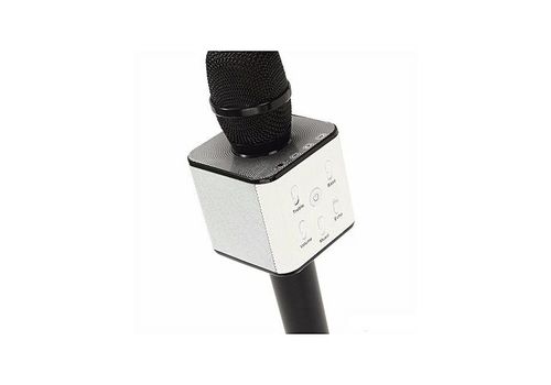 Microphone sans fil karaoké Bluetooth avec haut-parleur-NOIR au meilleur prix au Maroc